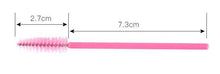 Load image into Gallery viewer, 100 Pieces Pink Mascara Wands