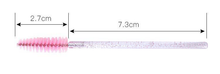 Load image into Gallery viewer, 100 Pieces Pink Crystal Mascara Wands