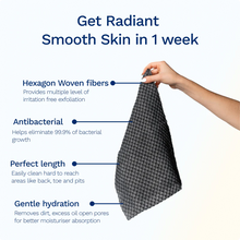 Load image into Gallery viewer, Sima® Japanese Exfoliating Antibacterial Shower Towel
