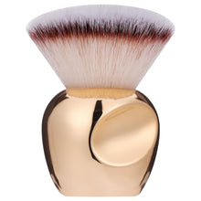 Load image into Gallery viewer, Gold Professional Vegan Kabuki Brush
