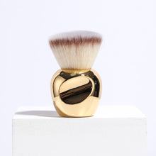 Load image into Gallery viewer, Gold Professional Vegan Kabuki Brush
