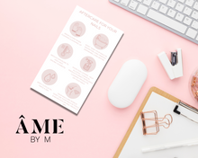 Load image into Gallery viewer, Aftercare Card for Nails - Instant Download
