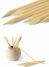 Load image into Gallery viewer, 100 Pieces Wooden Cuticle Sticks
